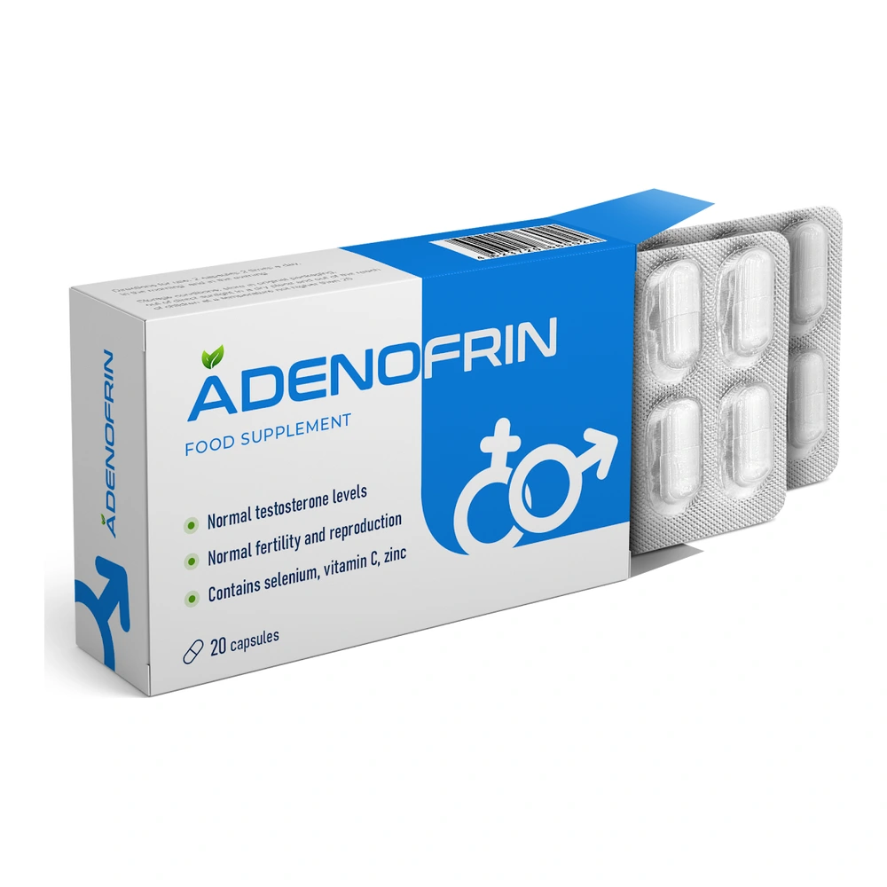 Adenofrin cápsulas, Cápsulas · 20 cápsulas