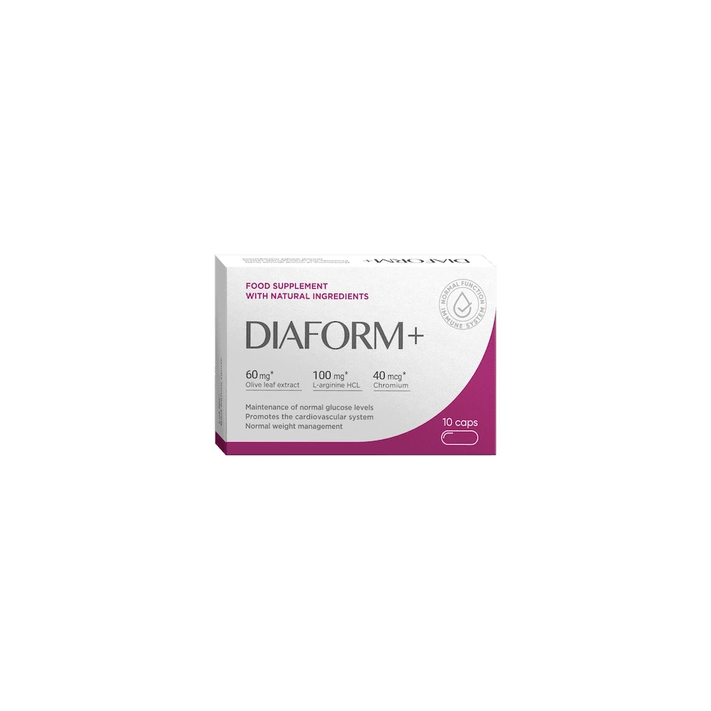 Diaform+, Cápsulas · 10 cápsulas