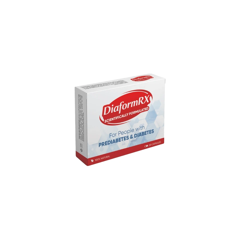 DiaformRX, Cápsulas · 20 cápsulas