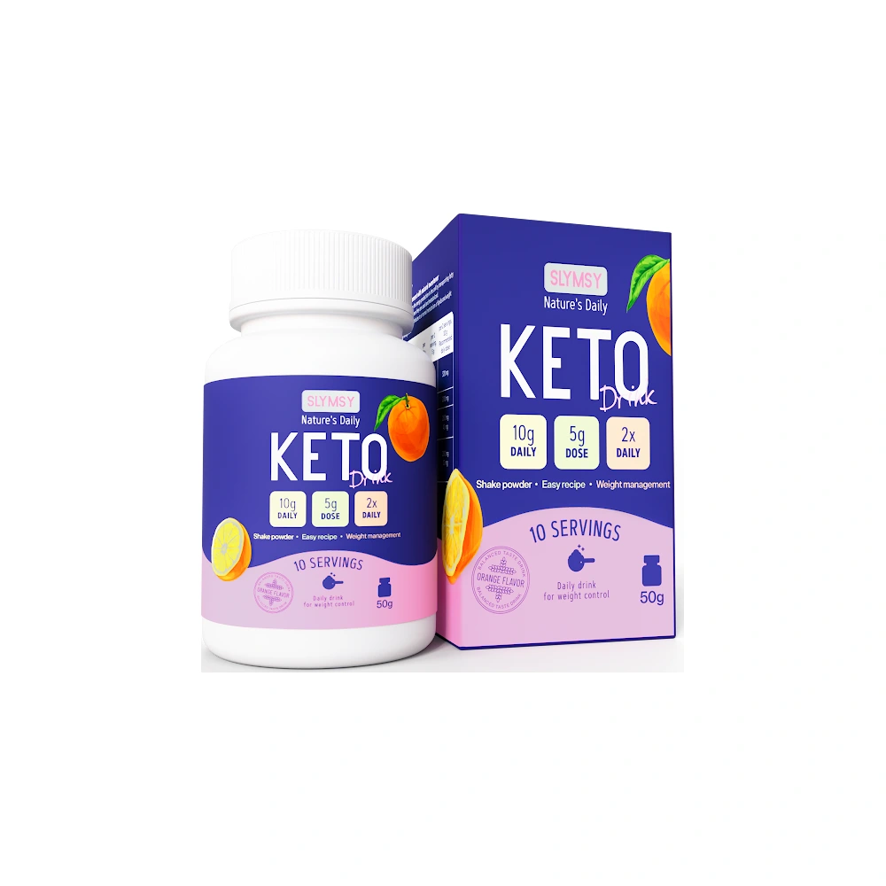 Slymsy Keto Drink, Polvo para bebida · 50 g