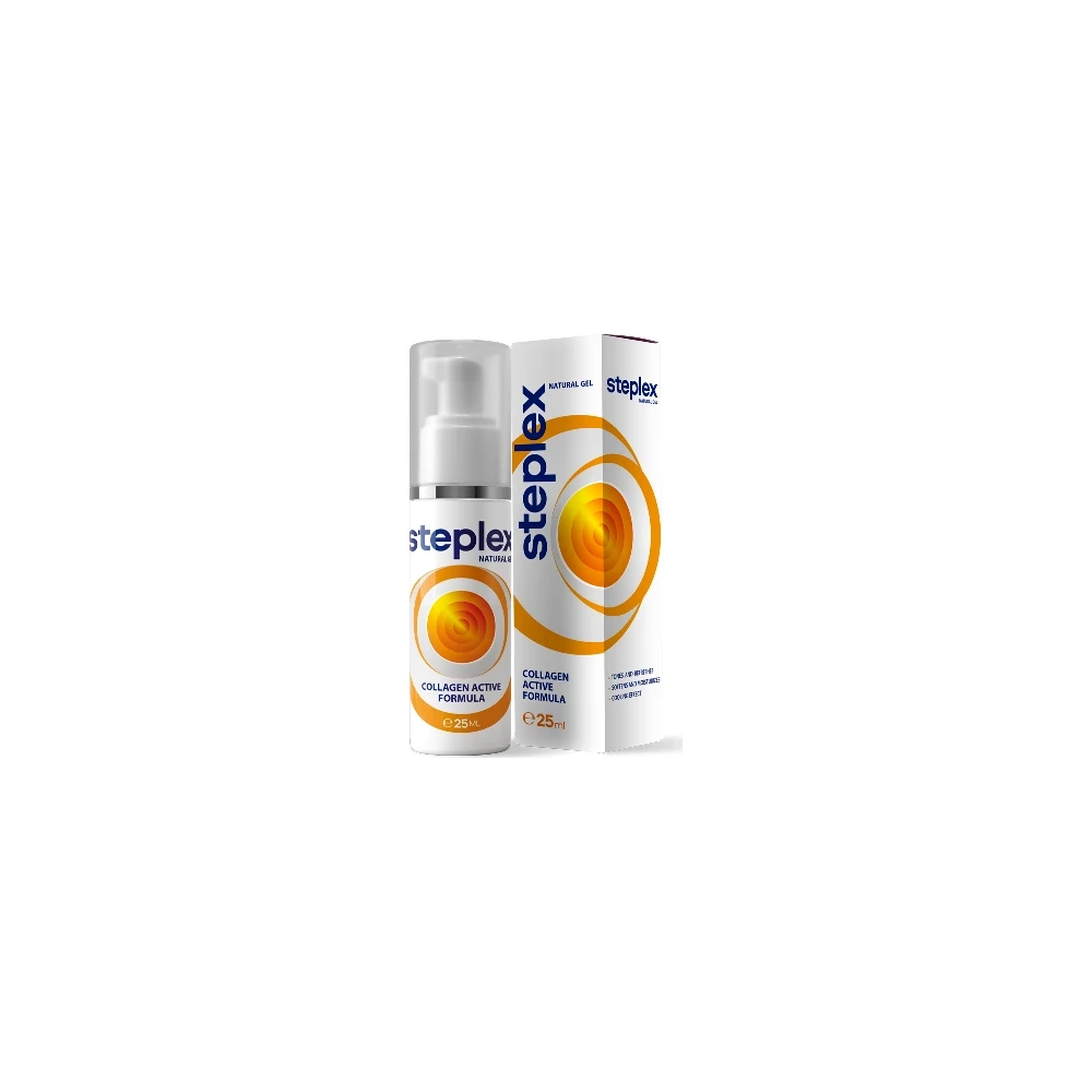 Steplex, presentación en Gel para masaje · 25 ml