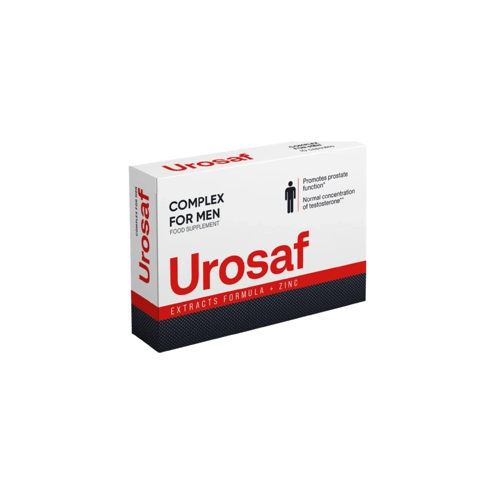 Urosaf, Cápsulas · Presentación en caja