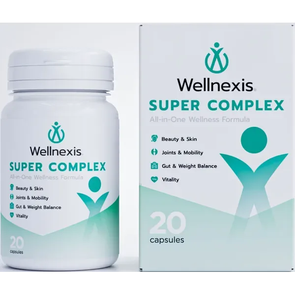 Wellnexis Super Complex, 20 cápsulas